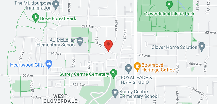 map of 9 16760 61 AVENUE